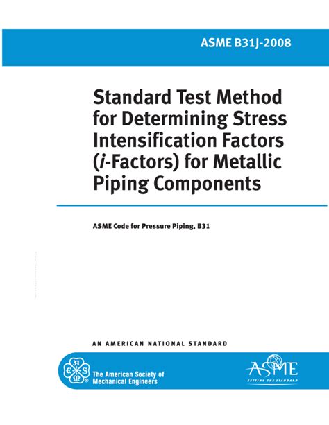 Standard Test Method for Determining Stress Intensification .